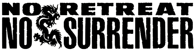 No Retreat No Surrender logo