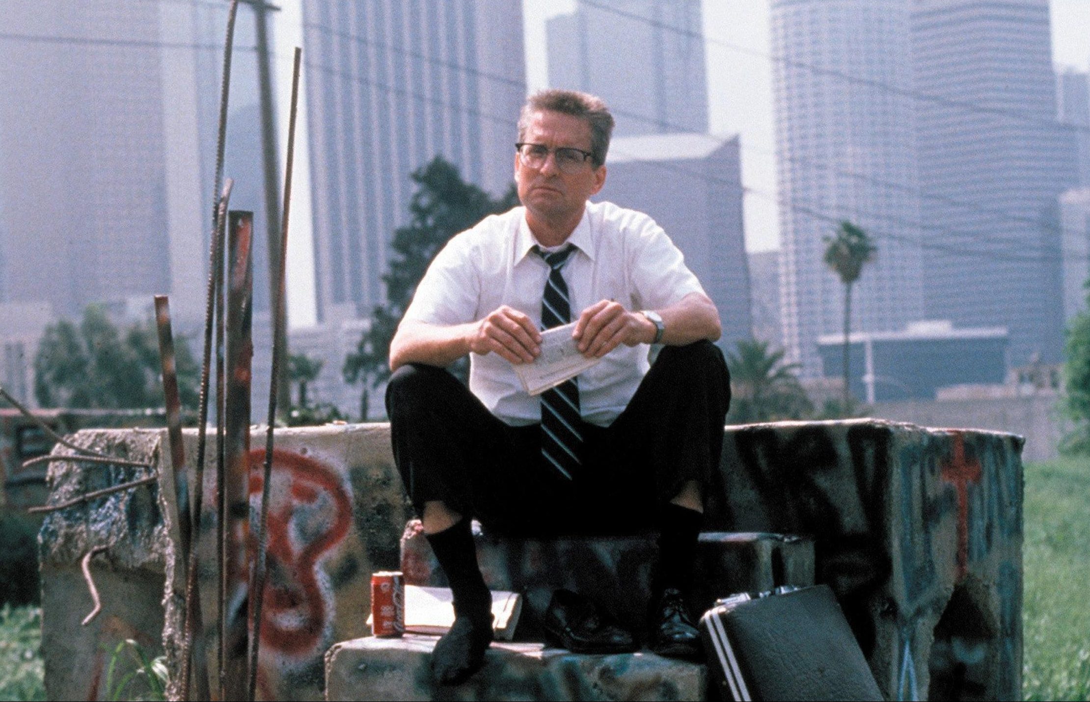 Falling Down briefcase