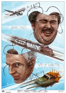 Planes Trains and Automobile poster Ben Holmes