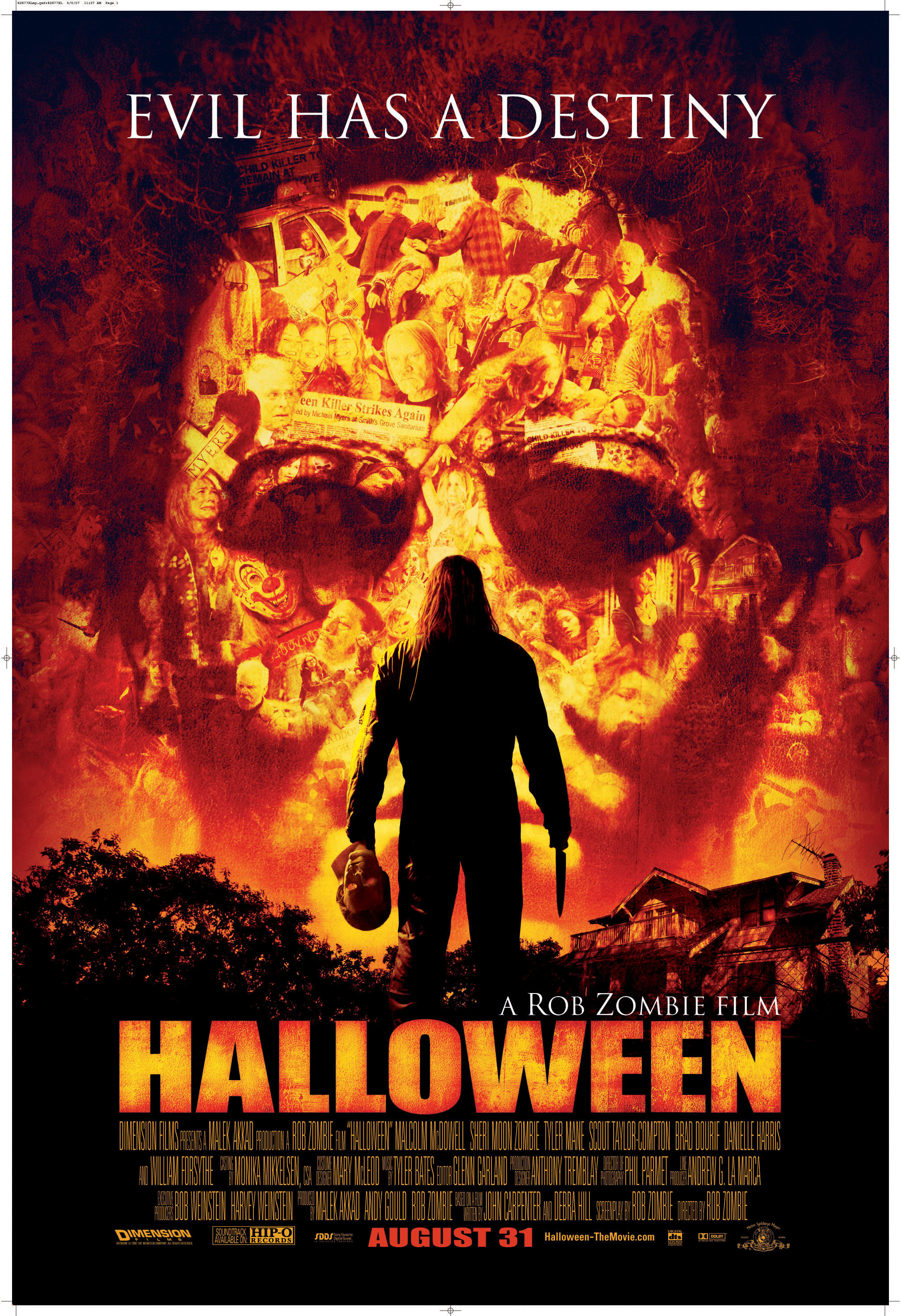 Rob Zombie's Halloween poster