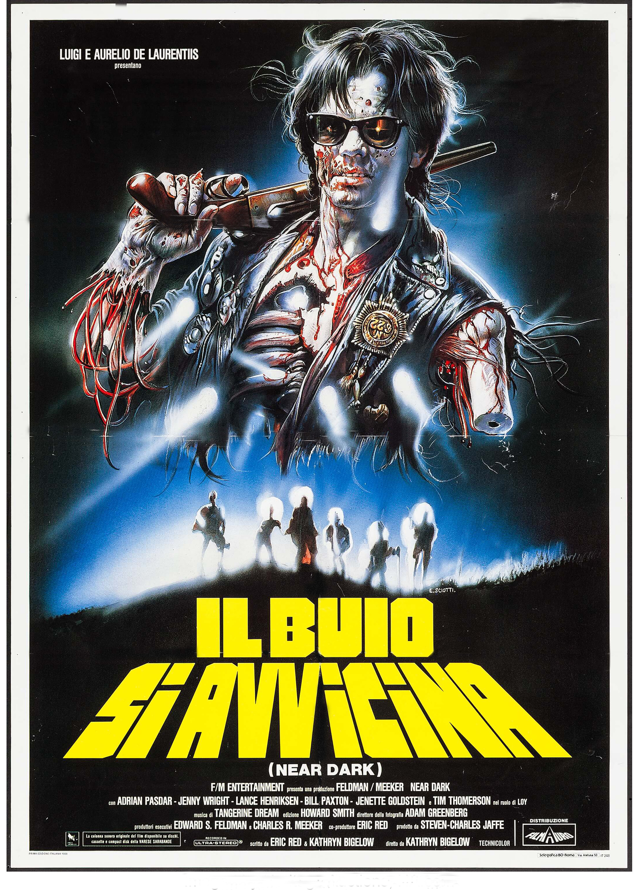 Near Dark Italian poster