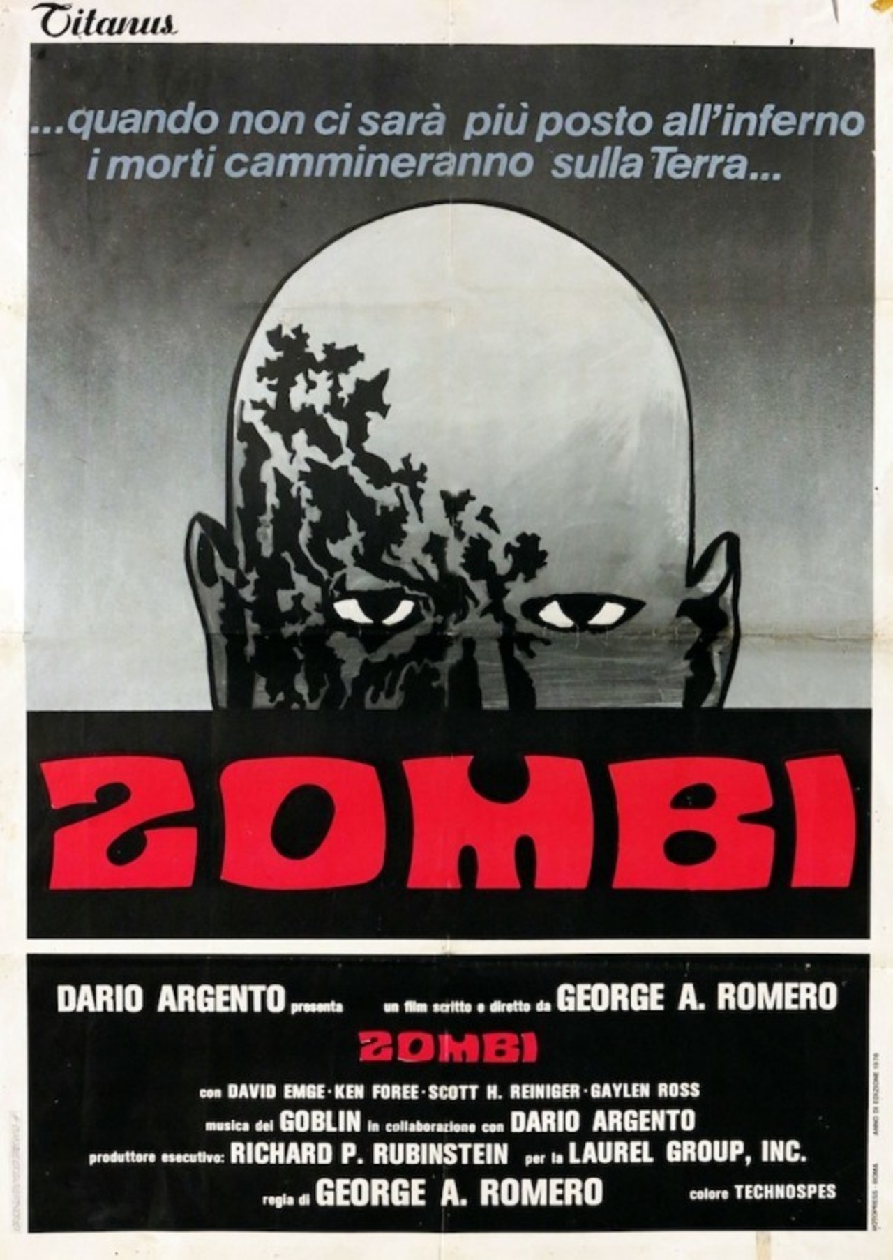 Dawn of the Dead Italian poster