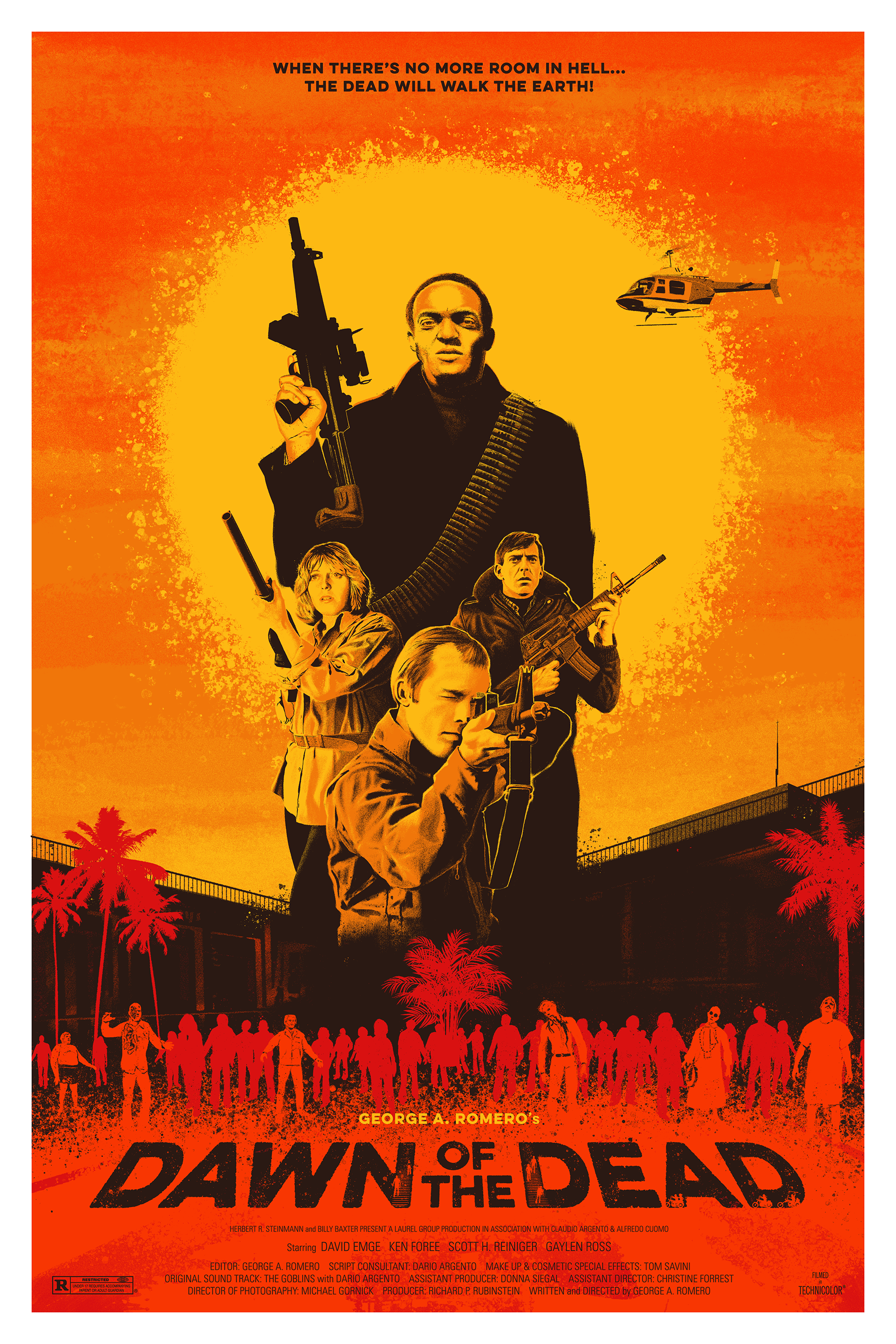 Dawn of the Dead poster Andrew Swainson