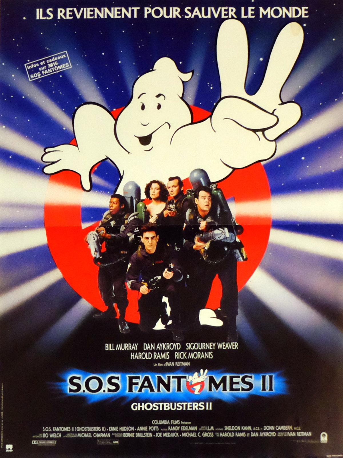 VHS – SOS Fantômes (Ghostbusters) – Film 1984 – Occasion