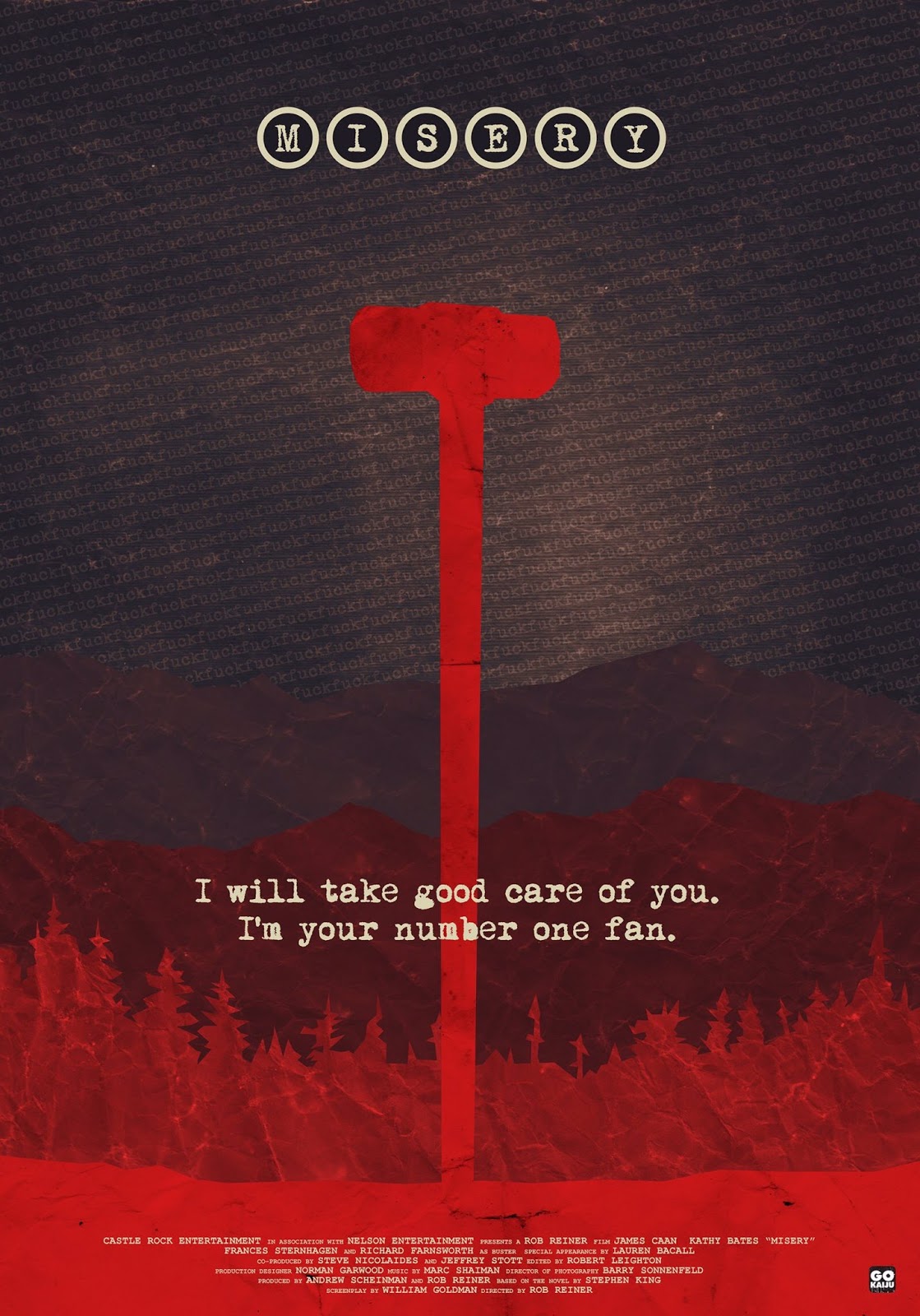 Misery poster Manuel Álvarez López