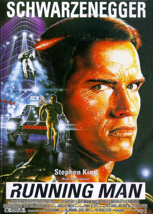The Running Man alternate poster 2