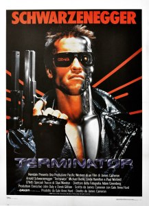 The Terminator Italian poster