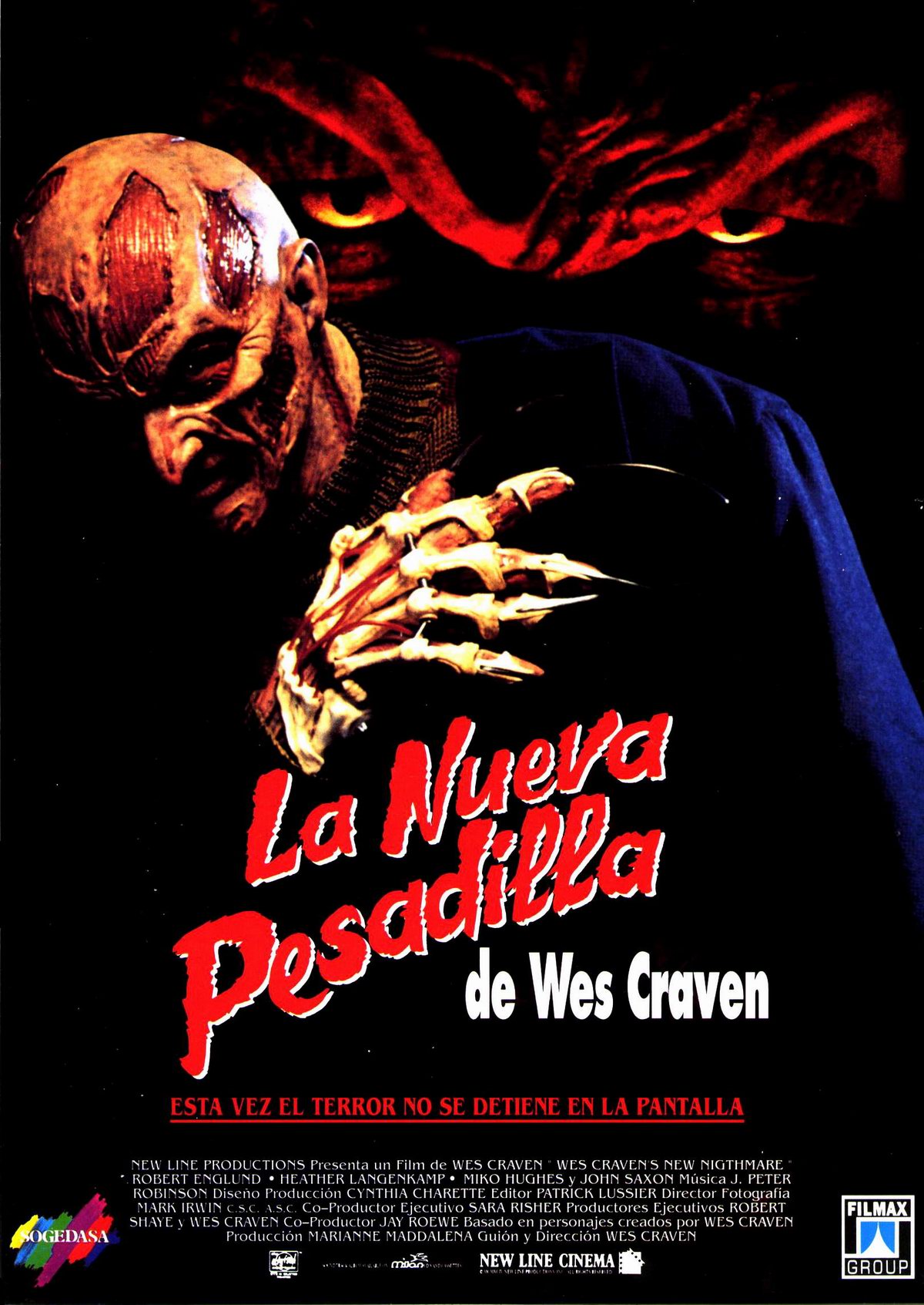 Wes Craven's New Nightmare poster